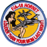 VMFA-112 Cowboys Louder Than Your Mom Last Night Shoulder Patch