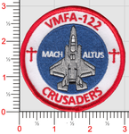 Official VMFA-122 Crusaders Shoulder Patch