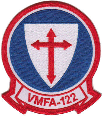 Officially Licensed USMC VMFA-122 Crusaders Squadron Patch