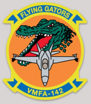 Officially Licensed USMC VMFA-142 Gators Sticker