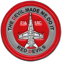 VMFA-232 Red Devils Leather Patch