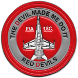 VMFA-232 Red Devils Leather Patch