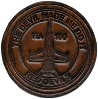 VMFA-232 Red Devils Leather Patch