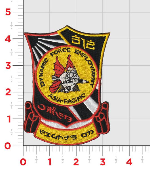 Official VMFA-312 Checkerboards Japan Deployment Patch