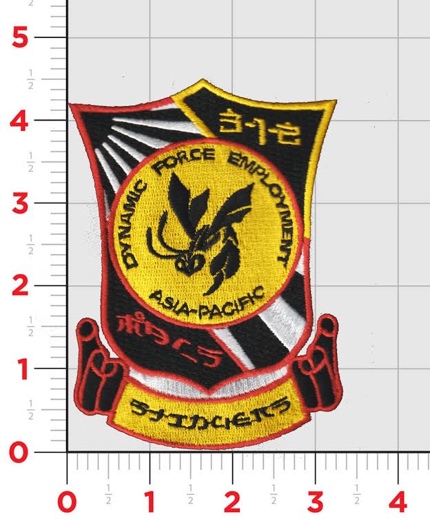 Official VMFA-312 Checkerboards Japan Deployment Patch Official VMFA-312 Checkerboards Japan Deployment Patch