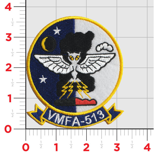 Officially Licensed USMC VMFA-513 Nightmares Patch
