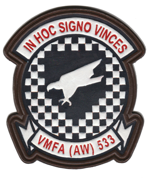 VMFA (AW)-533 Hawks leather patch