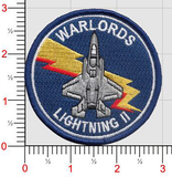 VMFAT-501 Warlords Lightning II Shoulder Patch