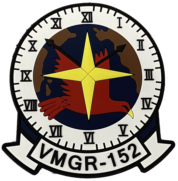 Officially Licensed USMC VMGR-152 Sumos PVC Squadron Patch