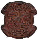 Officially Licensed USMC VMGR-234 Rangers Leather Patch