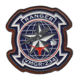 Officially Licensed USMC VMGR-234 Rangers Leather Patch