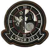 Officially Licensed USMC VMGR-252 Otis Leather Patches