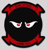 VMM-163 Evil Eyes Sticker