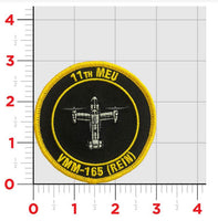Official VMM-165 REIN 11th MEU Shoulder Patches