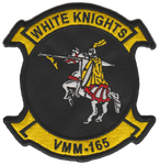 Officially Licensed USMC VMM-165 White Knights 2019 Squadron Patch
