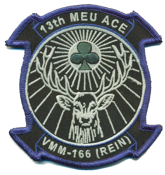 VMM-166 (REIN) 13th MEU ACE Jager Patch
