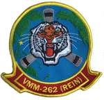 Officially Licensed USMC VMM-262 Reinforced Squadron Patch