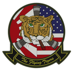 VMM-262 Smoking Tiger PVC with Flags Patch
