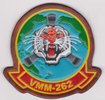 Officially Licensed USMC VMM-262 Flying Tigers Leather Patch