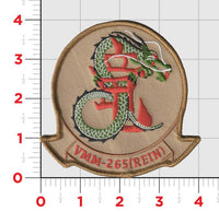 Officially Licensed USMC VMM-265 Dragons REIN Squadron Patches