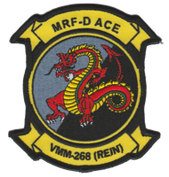 Officially Licensed USMC VMM-268 MRF-D ACE 2020 Australian DET Squadron Patch
