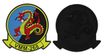 Officially Licensed USMC VMM-268 Red Dragons PVC Patches