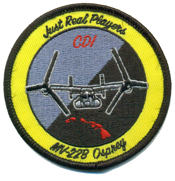 Official VMM-268 Red Dragons Qual Patches