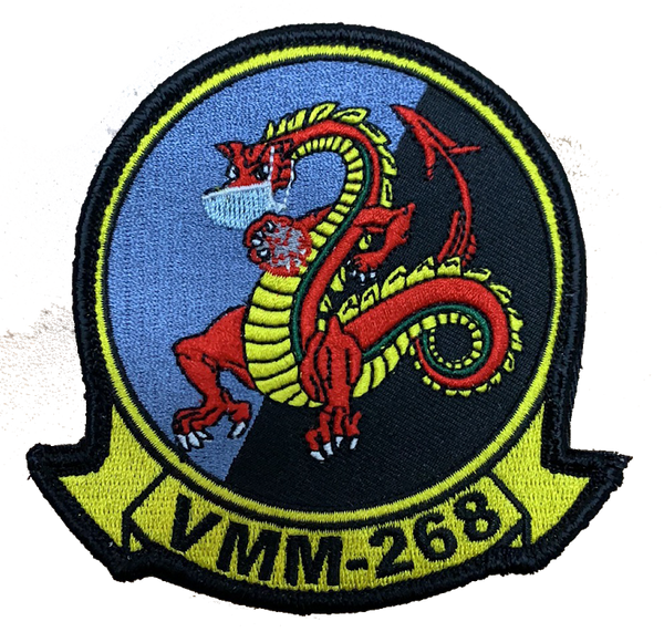 Official VMM-268 Red Dragons COVID-19 Patch