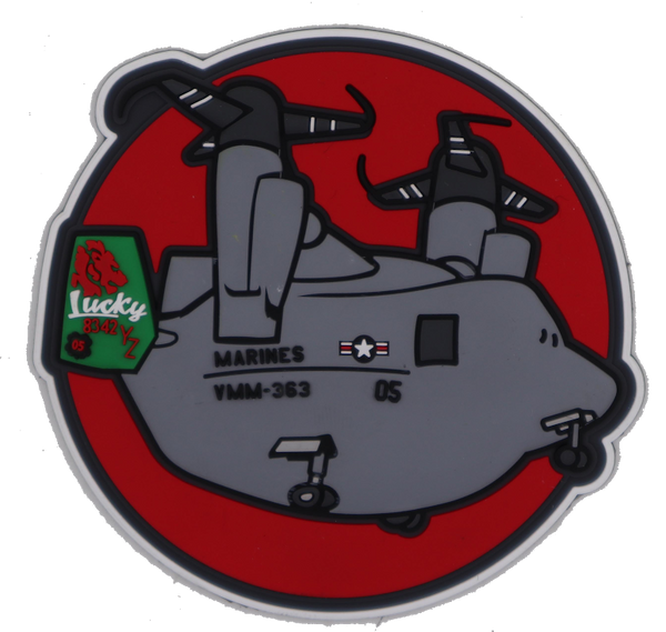 VMM-363 Red Lions Plumpter PVC Patch