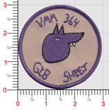 Official VMM-364 Purple Foxes "Special Fox" Qual patches