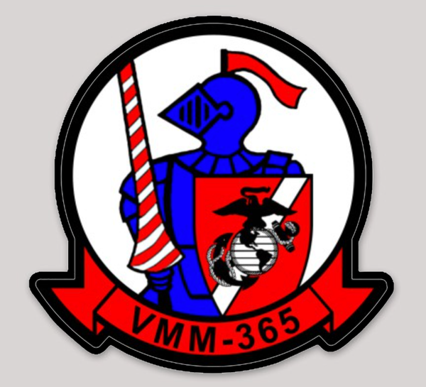 VMM-365 Blue Knights Sticker
