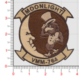 Officially Licensed USMC VMM-764 Moonlight Patch