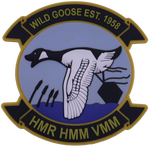 Officially Licensed USMC VMM-774 Wild Goose Throwback PVC Patch