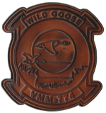 Officially Licensed USMC VMM-774 Wild Goose Leather Patches