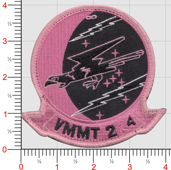 Official VMMT-204 Raptors Cancer Awareness Patch