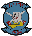 Officially Licensed USMC VMO-4 Evil Eyes PVC Squadron Patch