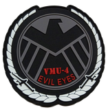 Official VMU-4 Evil Eyes Shield PVC Patch