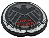 Official VMU-4 Evil Eyes Shield PVC Patch