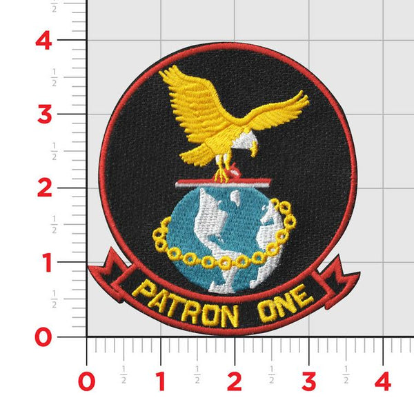 Officially Licensed VP-1 Screaming Eagles Squadron Patch