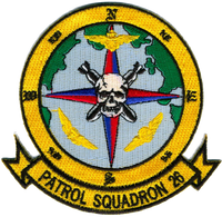 Officially Licensed US Navy VP-26 Tridents Patch
