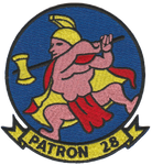 Officially Licensed US Navy VP-28 Hawaiian Warriors Patch