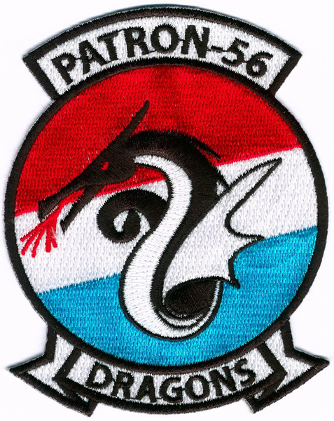Officially Licensed US Navy VP-56 Dragons Patch