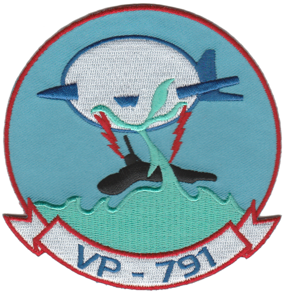 Officially Licensed US Navy VP-791 Patch