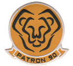 Officially Licensed US Navy VP-90 Lions Patch