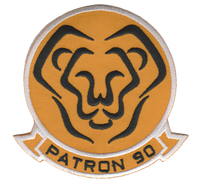 Officially Licensed US Navy VP-90 Lions Patch