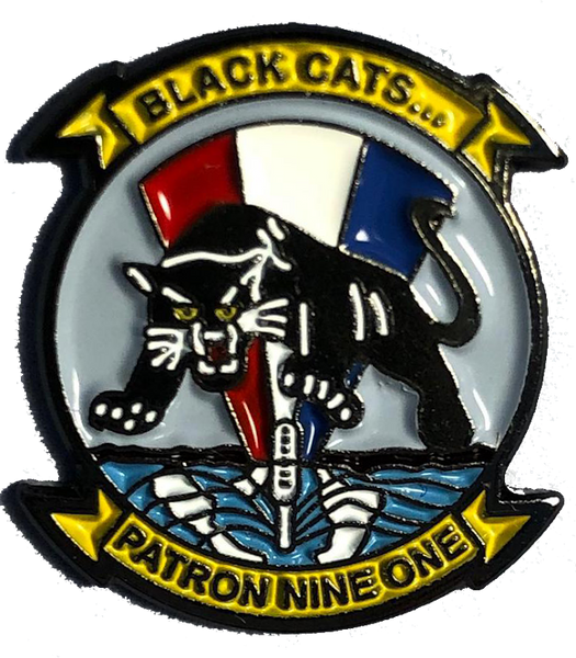 VP-91 Black Cats Pin