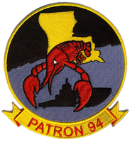 Officially Licensed US Navy VP-94 Crawfishers Patch