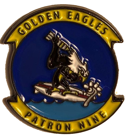 VP-9 Golden Eagles Pin