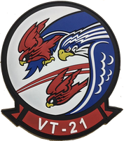 Officially Licensed VT-21 Red Hawks PVC Patches