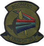 Officially Licensed US Navy VT-27 Boomers Squadron Patch